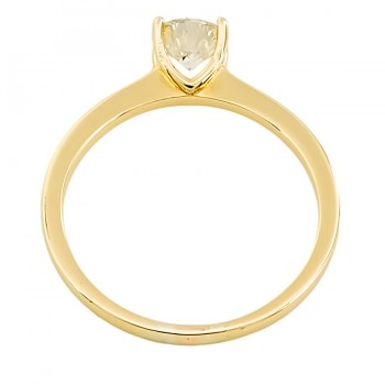 18ct Gold Diamond 0.78cts Ring Size S